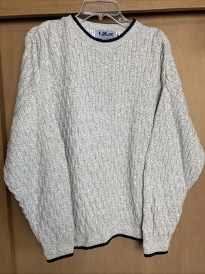 Suéter Tejido Vintage (Hecho en EE. UU.) Lavane 100% Algodón - Coogi Cosby Crew Foto 1 de 4