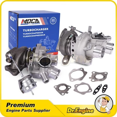 2x Turbocompresor con junta para camioneta Ford F150 2011-2012 3,5 L V6 EcoBoost Foto 1 de 4