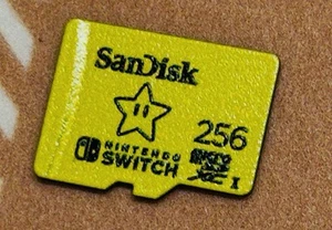 Carte micro SD (SDXC) SanDisk 256 Go Nintendo Switch Switch et Switch Lite - Photo 1 sur 2