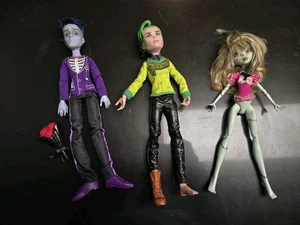 Monster High Doll Lot Of 3 from 2008 DUECE GORGON frankie stein SLO MO MORTAVICH - Picture 1 of 2