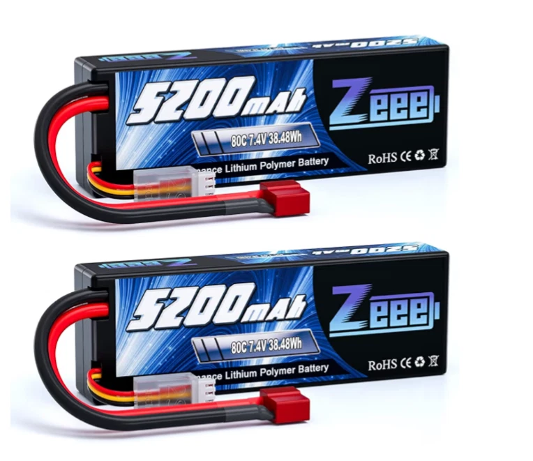 2pk Zeee Power 11.1V 80C 5200mAh 57.72wh Batteries for RC NEW OPEN BOX - Image 1 of 4