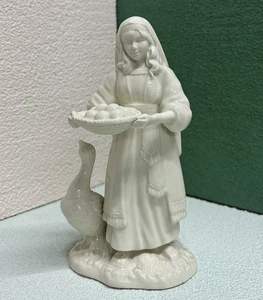 1pcs Lenox First Blessing Nativity Girl 6inch DIY Ceramic  - Picture 1 of 6