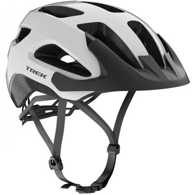TREK SOLSTICE BIKE HELMET - YELLOW - BLACK - WHITE - S/M - M/L - Image 1 of 3