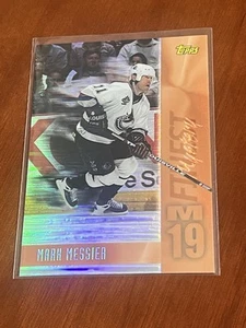 Mark Messier Refractor 1998-99 Topps Mystery Finest Bronze Parallel #M19 (NM) - Picture 1 of 3