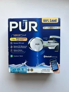 PUR Maxion Faucet Filtration System PFM800HX Chrome Finish w/ Filter & Bluetooth - Picture 1 of 11