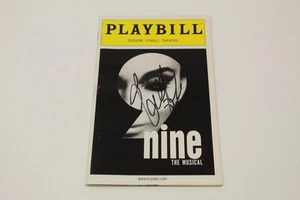 EARTHA KITT SIGNED AUTOGRAPH "NINE" ORIGINAL BROADWAY PLAYBILL - C'EST SI BON - Picture 1 of 1
