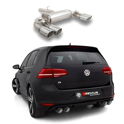 Remus Duplex Sportauspuff VW Golf VII R 4motion 2.0l 221kW/300PS ab Bj. 2014 - Bild 1 von 4