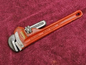 RIDGID 10" Heavy Duty Pipe Wrench #1 - Picture 1 of 5