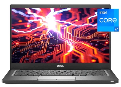13.3" Dell Laptop PC: Intel i7 Quad Core! 16GB RAM! 256GB SSD! Backlit Keyboard! - Image 1 of 4