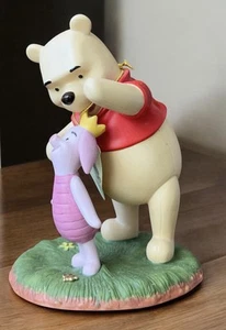 "Estatuilla de porcelana de 5"" Disney Winnie Pooh & Friends You're Special Pooh & Piglet" - Imagen 1 de 11