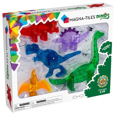 Juego de construcción magnética de 5 piezas Dinos, la marca ORIGINAL Magnetic Building Foto 1 de 4