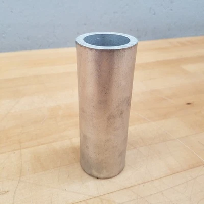 2" Diameter x 5-3/8" Length Aluminum Tube. 1/4" Wall Thickness. 1-1/2" Inner dia - Image 1 of 4