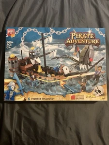 Block Tech Pirates Adventure 600+ Pieces Parts NEW SEALED PACKAGE - Picture 1 of 2