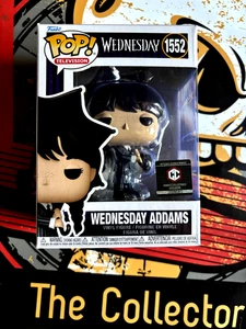 FUNKO POP #1552 TV ADDAMS FAMILY WEDNESDAY EXCLUSIVE VINYL ACTION FIGURE NIB NM+ - Picture 1 of 2