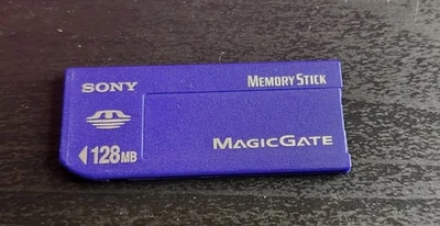 Sony Memory Stick Magic Gate 128MB MSH-128 Camera Memory Card With Case - Image 1 of 3