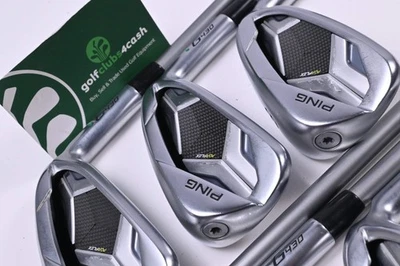 Ping G430 Irons / 6-PW+45°+50° / Green Dot / Senior Flex Ping ALTA Quick 45 - Image 1 of 4