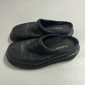 Zuecos Dr. Martens sin espalda de colección años 90 y2k Dr Marten mulas sin cordones Inglaterra hombres talla 8 - Imagen 1 de 10