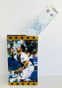 Mike Piazza 2012 Mets Citi Field 50th Anniversary Bobblehead SGA w/ GAME TICKET - Picture 1 of 3