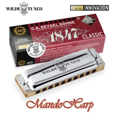 Seydel Harmonica - 16220 1847 Classic Wilde Rock Tuning (SELECT KEY) NEW - image 1 of 4