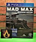 Mad Max Edizione Ripper 🇮🇹 Playstation 4 PS4 steelbook COMPLETO CON POSTER