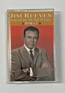 Jim Reeves "Inducted Into The Hall of Fame" 1967 Cassette Tape - Imagen 1 de 3