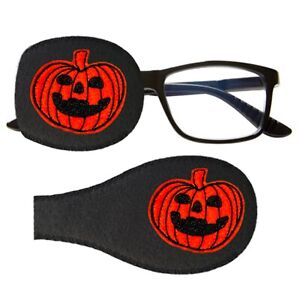 New Pumpkin Reusable Fabric Cloth Lazy Eye Patch Occlusion Therapy Amblyopia