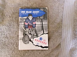 1950-51 NEW YORK RANGERS MEDIA GUIDE YEARBOOK NEIL COLVILLE FRED SHERO 1951 NHL - Picture 1 of 13