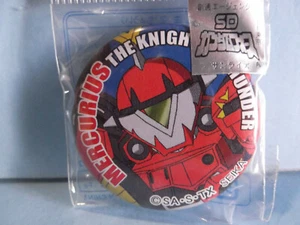 Unknown Unique Anime Buttons..Metal 1.5"in MERCURIUS The Knight of Thunder - Bild 1 von 5