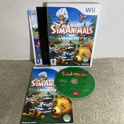 SimAnimals Sim Animals Nintendo Wii PAL Europe European Import Tested Rare - Image 1 of 4