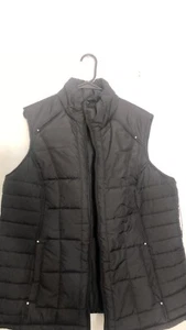 Weatherproof 1X Women Black Puffer Vest Jacket - Picture 1 of 12