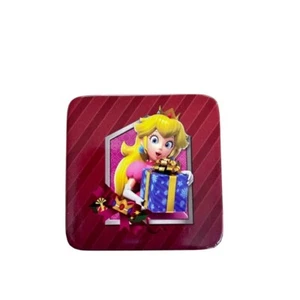 Princess Peach Square 2" Pinback Mario Bros Gift Present - Picture 1 of 5