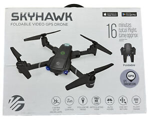Vivitar - Sky Hawk Foldable Video GPS Drone - DRC447 Open Box