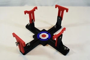 Model Aircraft Jig Paint Stand With Dual Support Size Options - Black - Picture 1 of 12