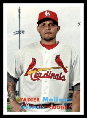 2015 Topps Archives #59 Yadier Molina St. Louis Cardinals - Image 1 of 2
