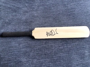 Jacques Kallis South African Test Cricket HAND SIGNED Mini CRICKET Bat Thunder - Picture 1 of 1