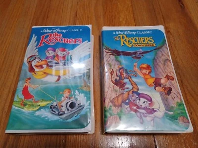 Walt Disney's The Rescuers and The Rescuers Down Under-Black Diamond Edition  - Image 1 of 4