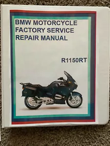 BMW R1150RT motorcycle repair workshop service manual binder - Picture 1 of 5