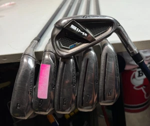 TaylorMade SIM2 Max OS Iron Set 5-PW P Ventus 5-A Graphite Senior Flex Midsize - Picture 1 of 7
