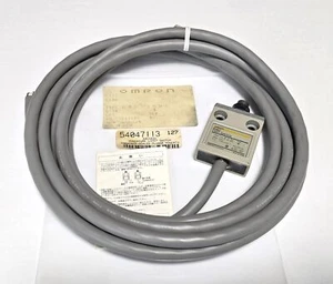 Omron D4C-1631 Minature Limit Switch Pre-Wired Sealed Plunger - New - Picture 1 of 4