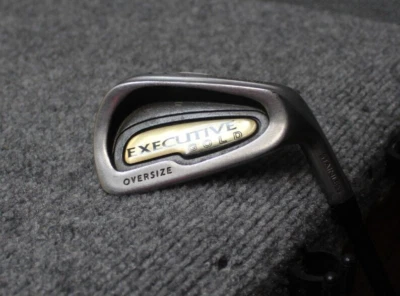 *Spalding Oversize Executive Gold  #8 Iron Men's Right Hand            #816 - Image 1 of 4