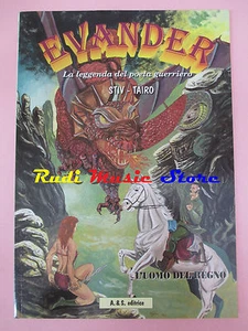 FUMETTO EVANDER La leggenda del poeta guerriero STIV TAIRO DEDICA DISEGNO (RG16 - Picture 1 of 1