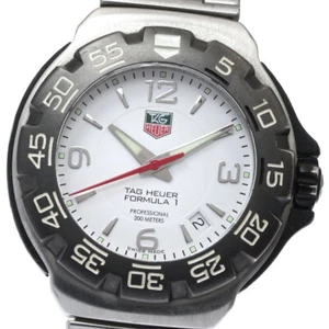 TAG HEUER Formula 1 WAC1111 Date white Dial Quartz Men's Watch_879153 - Picture 1 of 6