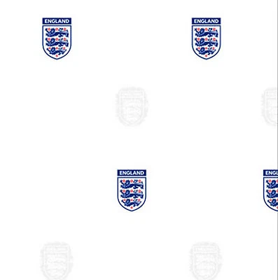England Football Wallpaper Official Fan Kids Three Lions White Blue Red — 第 1/1 张图片