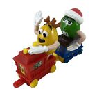 M&M's Christmas Train Series 1 Car 1 & Series 1 Caboose Toys Plastic Read