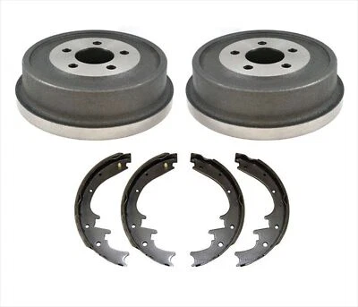 适用于 2002 吉普自由女神后刹车鼓和刹车鞋 3 件 — 第 1/4 张图片