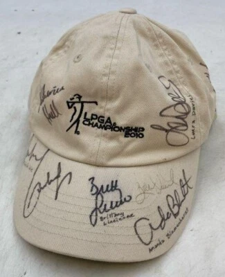 LPGA 2010 Championship Signed Volunteer Hat w/ Several LPGA Legends' Autographs - Image 1 of 4