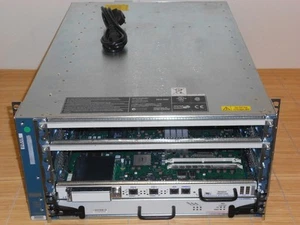 CISCO 12404 GSR4/80-AC 4-Slot Chassis router 1xAC Power CSF Card+PRP-1 Processor - Picture 1 of 1