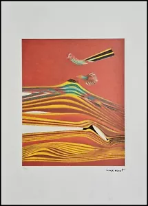 MAX ERNST * Landscape-Touch..* 70 x 50 cm * signed lithograph * limited # 25/100 - Bild 1 von 8