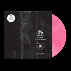 Alkaline Trio / Hot Water Music Split LP limited Hot Pink Color Vinyl Sealed New - Picture 1 of 1