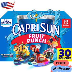 Capri Sun Fruit Punch Juice Box Pouches Free Shipping